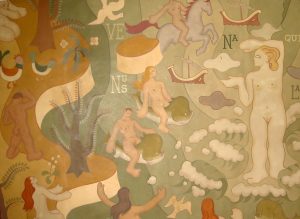 Fresque au domicile du peintre : La Naissance de Vénus (entre 1946 et 1949)
