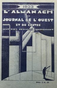 L'almanach du journal de l'ouest et du centre-1933