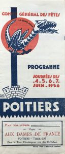 Programme du comité général des fêtes- 1936