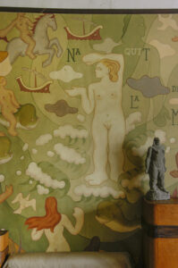 La naissance de Vénus - fresque au domicile du peintre, détail