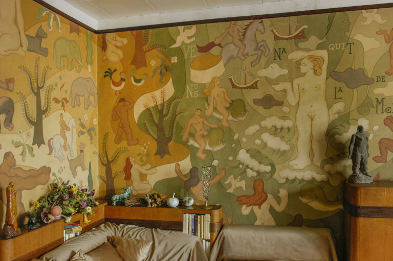 La naissance de Vénus - fresque au domicile d'Yvan Gallé